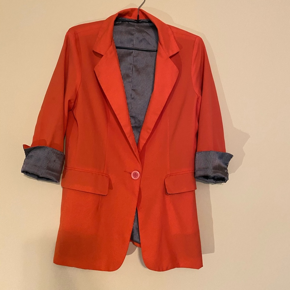 Pink Blazer